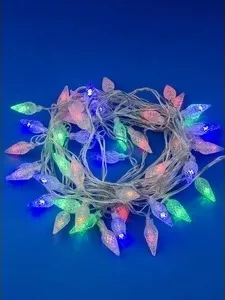 Фото №3 Гирлянда UNIEL шишки-1 220V разноцветный ULD-S0500-050/DTA Multi IP20 Pine Cones-1