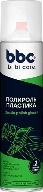Полироль BiBiCare пластика 400мл