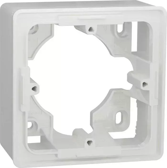 Коробка Schneider Electric одномодульная для открытой установки Unica New NU800218