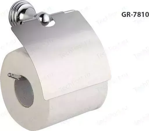 Держатель туалетной бумаги Grampus Laguna с крышкой (GR-7810)