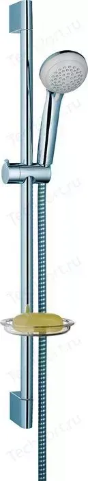 Фото №1 Душевой гарнитур Hansgrohe Crometta 85 Vario 65 см 2 режима, с мыльницей (27764000)