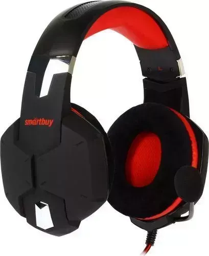 Фото №3 Наушники Rush Smartbuy RUSH VIPER (SBHG-2200) черный/красный
