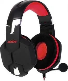 Фото №1 Наушники Rush Smartbuy RUSH VIPER (SBHG-2200) черный/красный