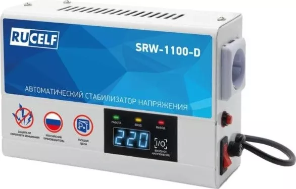Фото №4 Стабилизатор напряжения Rucelf SRW-1100-D