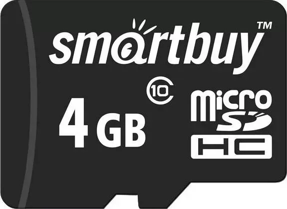 Фото №3 Карта памяти Smartbuy MicroSDHC 4GB Class10 + адаптер