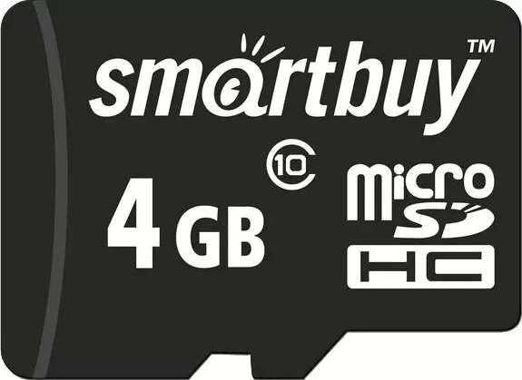 Фото №2 Карта памяти Smartbuy MicroSDHC 4GB Class10 + адаптер