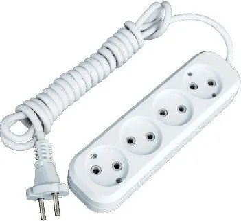 Фото №4 Удлинитель Smartbuy SBE-10-4-05-N 4роз. 5м (10А/2.2кВт, ПВС 2х1.0)